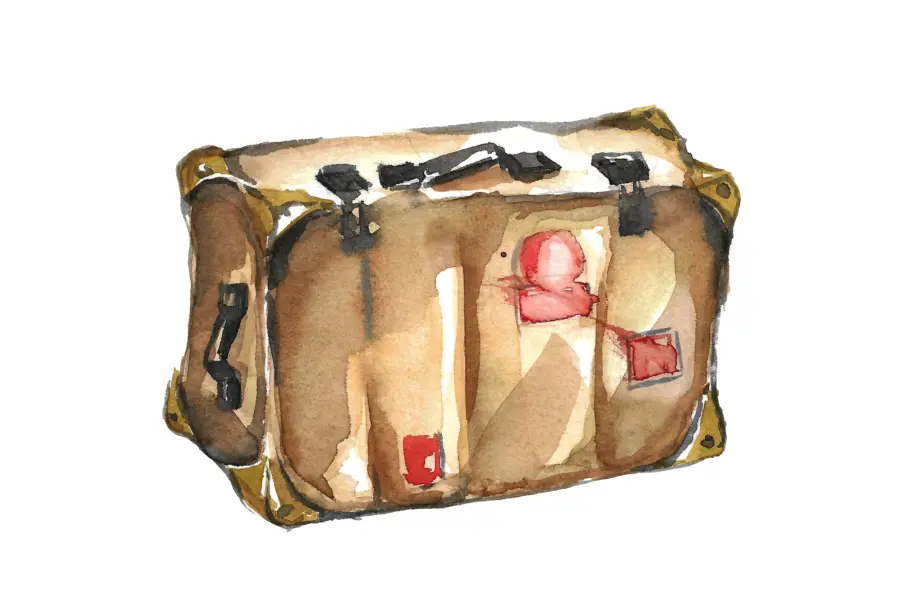 Bestemming illlustratie