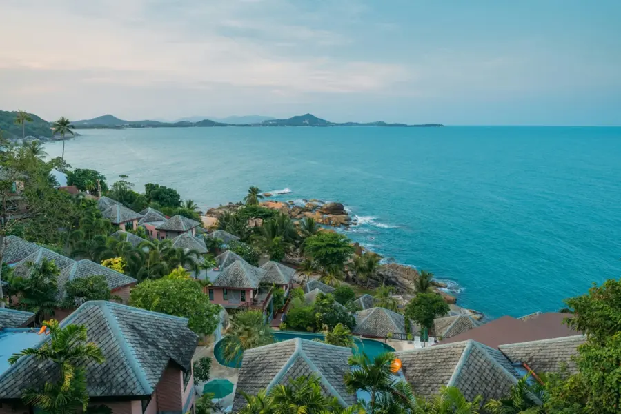 Avila Reizen Thailand Koh Samui uitzicht op zee